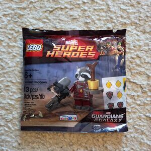 LEGO 5002145 Marvel Rocket Raccoon Toys R Us Exclusive New Sealed Polybag (2014)